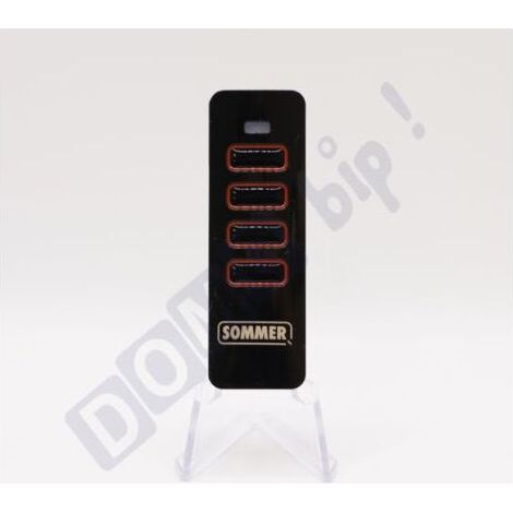 Émetteur de télécommande Sommer 4018 à 4 canaux 868 MHz pour portes de garage et portails (1/5)