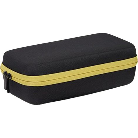 Étui de transport pour démarreur de voiture EVA, portable, léger, compact, boîte d'alimentation de secours, organisateur de rangement (uniquement, fermeture éclair jaune) (1/5)