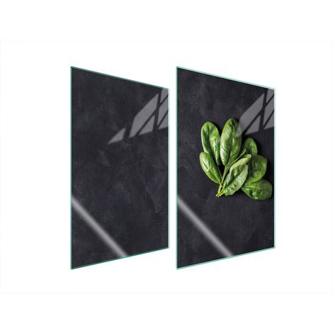 GLASSCHUTZPLATTE FÜR KÜCHE 2x35x52 BASIL (1/5)