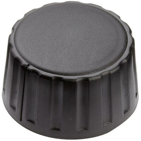 Tête de bouton rotatif Mentor 4334.6000 noir (Ø x H) 36 mm x 18.5 mm 1 pc(s) S31234 (1/3)