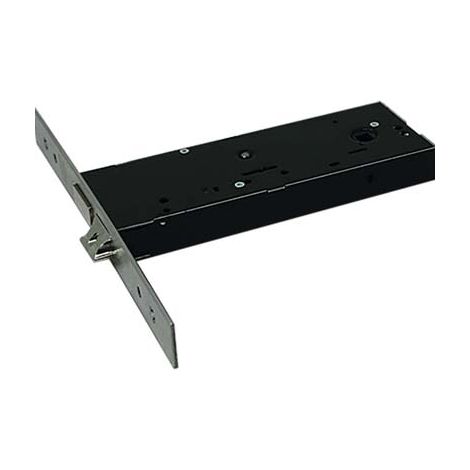 SERRATURA METALLO INFILARE 5940 OMEC B.Q INOX F.MM 25 DM M4+SCR H.MM 64 E.MM 90