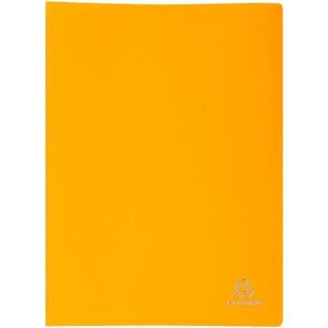 Protège-documents - EXACOMPTA - 20V - Jaune - 10 pochettes - Polypropylène