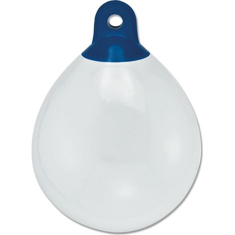 Parabordo a pera majoni testa blu corpo bianco robusto mm 350x480