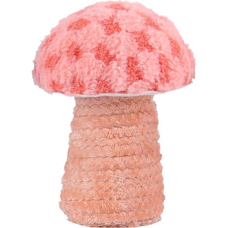 Champignon en Peluche Rose Lumineux Décor Bureau Jouet Festif (1/5)