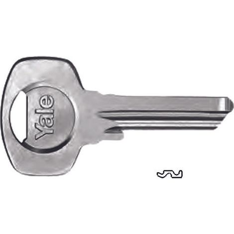 Chiave grezza yale 1009 - 4 spine dx - mm.23,65 (01009000b084000)