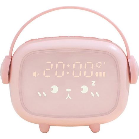 Réveil enfant, réveil mignon avec veilleuse jour/nuit et musique (1/5)