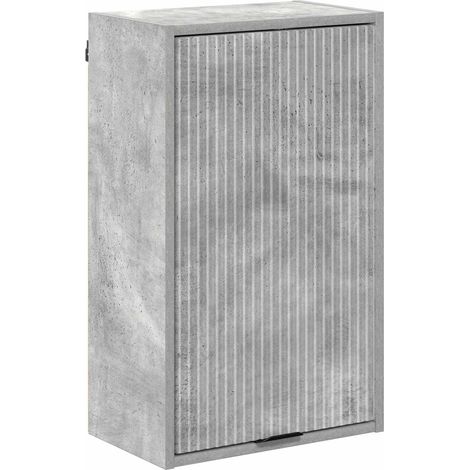 Gabinete de Baño Gris Concreto 39 x 23,5 x 65 cm vidaXL (1/5)