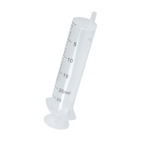 Seringue en plastique jetable 20 ml (50 UD)