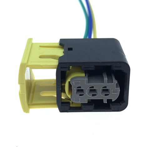 1-1703843-1/1-1418448-1 is suitable for Auman GTL solenoid valves/Tianlong flagship pneumatic sockets with 3 wires. (1/5)