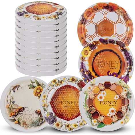 KADAX Deckel fi82 10er Pack Honey Mix 1 TO-8