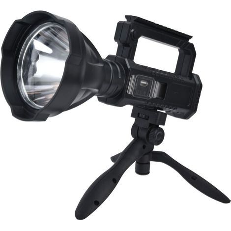 P50 Suchscheinwerfer, superheller, per USB aufladbarer LED-Suchscheinwerfer, doppelte Reichweite, wasserdicht für Outdoor-Wanderungen (1/5)