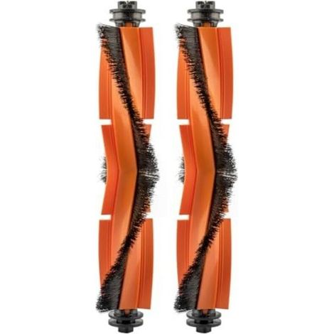 2 pièces Brosses rotatives de rechange X20+ compatibles avec Xiaomi X20+/ X20 Plus/ 1S/ S20 plus/ S20+/ X10+/ X20 pro, kit d'accessoires pour brosse rotative principale (1/5)