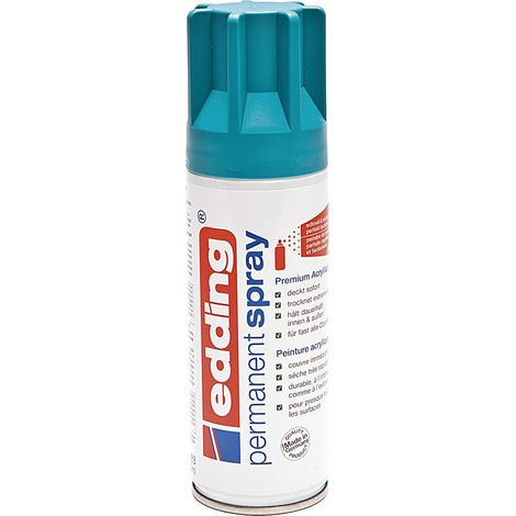 edding 5200 Permanent Spray Premium petrol matt Acrylic Paint Spray (1/2)