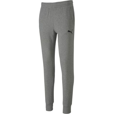 Pantaloni casual Puma Teamgoal 23, taglia media, grigio, uomo - mélange, 68% cotone/32% poliestere [656582 33] taglia 3XL (1/5)