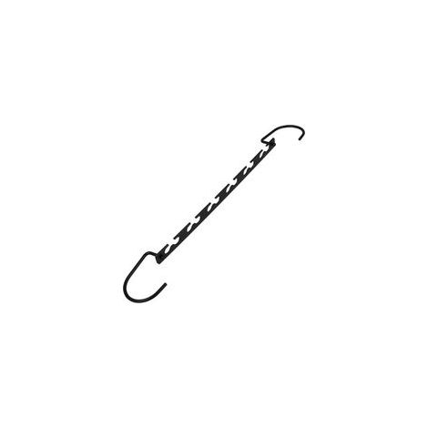 (6pcs)Ensemble de 6 cintres en acier inoxydable peu encombrants, design vertical, idéal pour les dortoirs et les petites armoires, avec plusieurs crochets. (1/5)