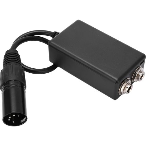 Adaptateur pour casque d'aviation GA à double prise vers adaptateur XLR 5 broches mâle Airbus, câble d'extension pour casque (1/5)