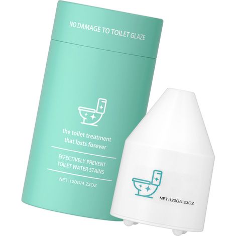 Pastilles nettoyantes pour réservoir de toilettes, nettoyant WC, pastilles à insérer automatiquement dans le réservoir, désodorisant longue durée, nettoie et désodorise à chaque chasse d'eau pendant 2 (1/4)