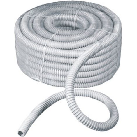 GUAINA SPIRALATA FLESSIBILE D 16 MM GRIGIO- ELETTROCANALI- 30,0 metri