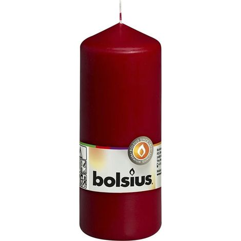 Moccolo Singolo 150/58 Winered BOLSIUS (1/2)