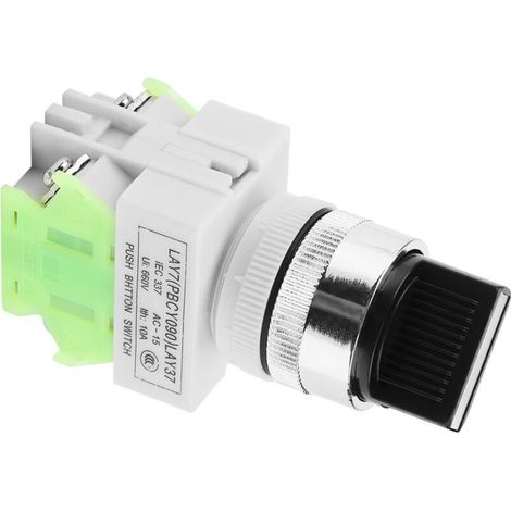 Interrupteur rotatif autobloquant 220 V avec slecteur 3 positions LAY37-20X/31- (1/4)