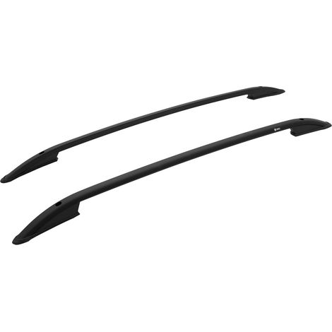 TURTLE kompatibel mit Volkswagen Tiguan (5N) 2007-2016 Dachreling Crown Schwarz (1/5)