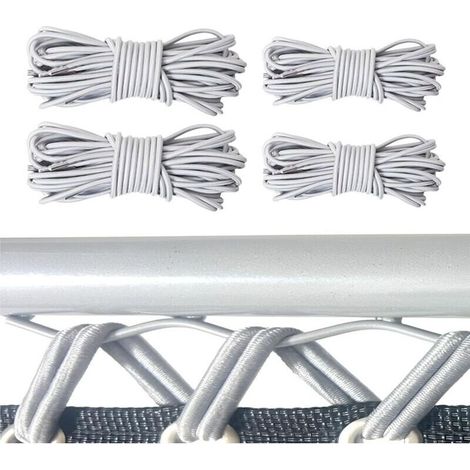 Corde Remplacement élastiques 4pcs, Corde Elastique, Convient pour Transat Jardin Exterieur Fauteuil Jardin Exterieur Chaises Longues De Jardin Chaises De Plage Patio Et Autres Chaises (1/5)