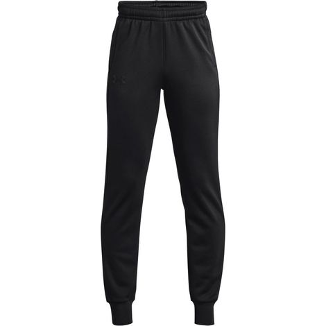 Pantalon de jogging Under Armour Armour Fleece noir XS garçon (1/2)