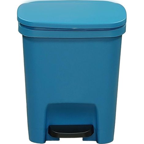 Poubelle avec couvercle, poubelle de cuisine,Poubelle rectangulaire avec (1/5)