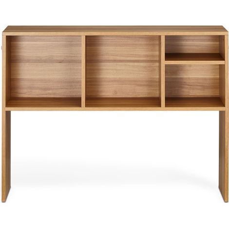 Bureau Bibliothèque 1 Étagère, Rangement Bureau en Bois 37x9,4x28,7 cm, Étagère Bureau avec Pieds Antidérapants, pour Bureau, Maison & Dorm (1/5)