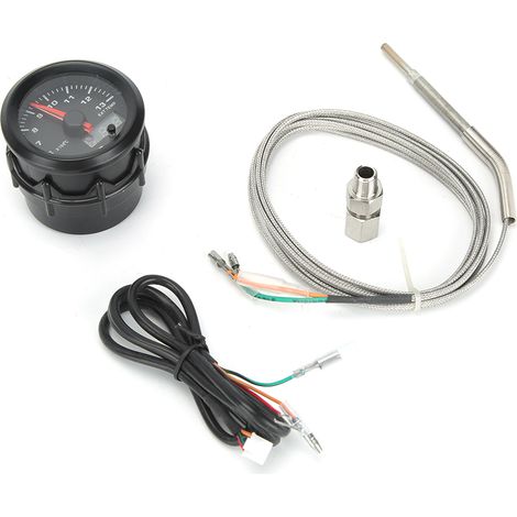 Jauge de température d'échappement automatique 52mm/2,0 pouces, moteur pas à pas à affichage numérique (1/5)