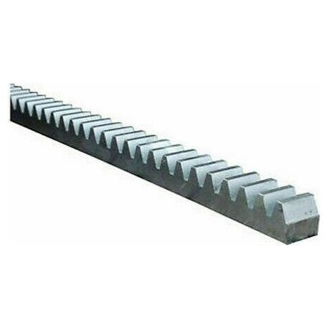 Cremagliera Acciaio Ferro Metallo Modulo 6 M6 Misure 30x30x1000 Mm Modulo Da 1mt