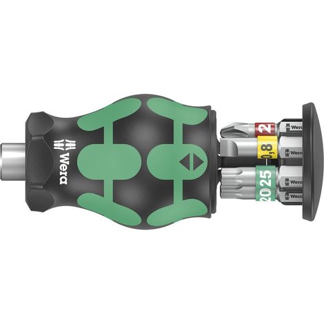 WERA Magazin-Bithalter Stubby 7-teilig