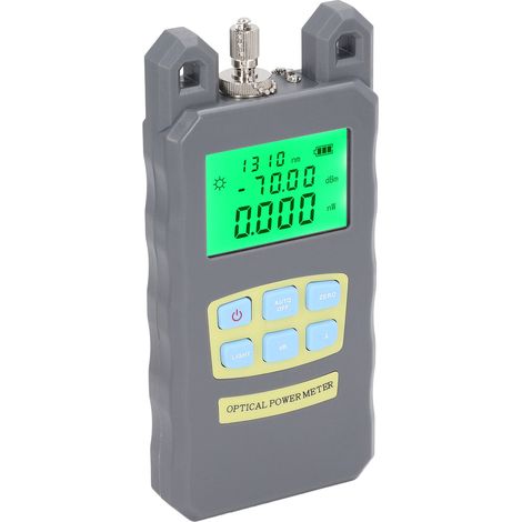 Kit d'outils fibre optique FTTH pour terminaison avec photomètre optique, cliveuse, pince à dénuder et pince Miller (1/5)
