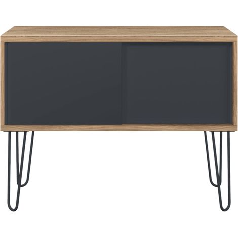 BISLEY MultiRange Sideboard Nussbaum/Anthrazitgrau (1/5)