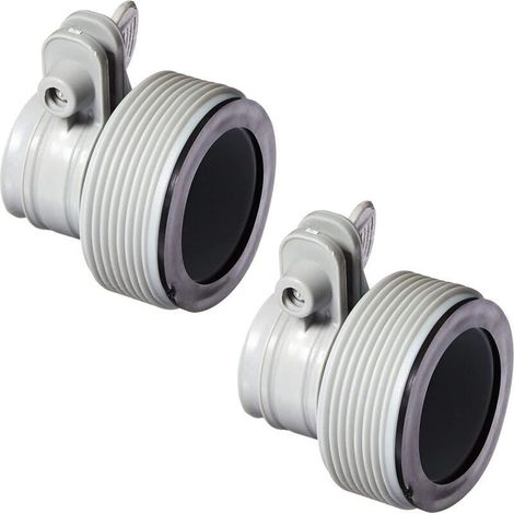 Compatible avecIntex 25009 Adaptateur de conversion de tuyau B Kit (paire) pièce de rechange (1/3)