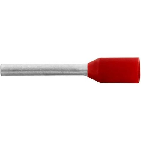 Vogt Verbindungstechnik 470308 Capocorda 1 mm² Parzialmente isolato Rosso 100 pz. (1/4)