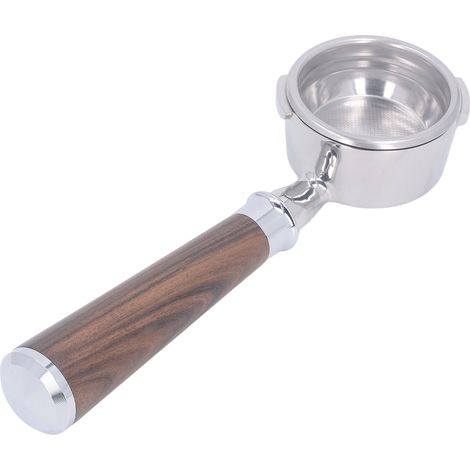 58-mm-Siebträger ohne Boden, Holzgriff, Doppelohr-Kaffeefilter für GAGGIA Kaffeemaschinen, A Black Sour Branch (1/5)