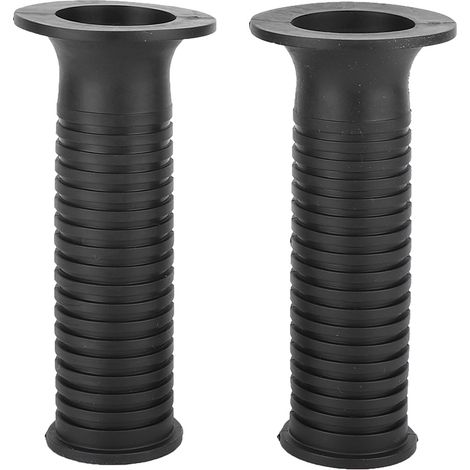 1 Paire Poignée de Guidon Moto Universelle 25/28mm 1 Pouce Noire Accessoire Couvre-Guide (1/3)