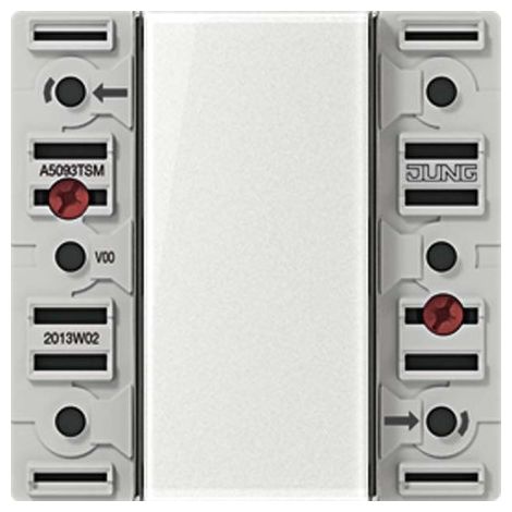 Jung A 5093 TSM interruptor transparente moderno
