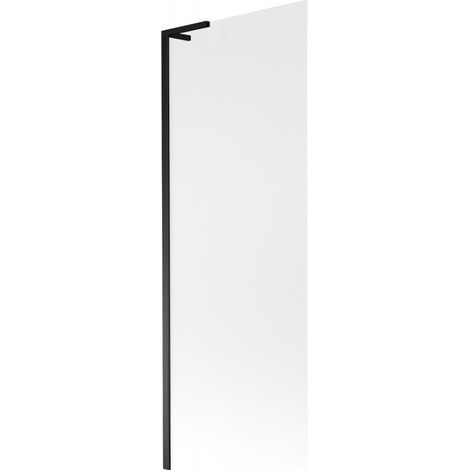 Mexen Next L paroi de baignoire 1 volet 70 x 150 cm, givré, noir - 895-070-000-03-30-70 (1/5)
