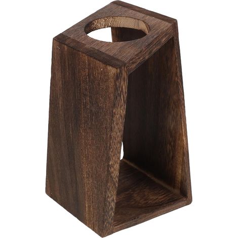 Hydroponischer Vasenhalter nur Halterung Ersatz Holzsockel (1/5)