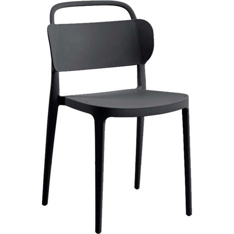 Sillas Jardín - Silla Koli - Negro (1/2)