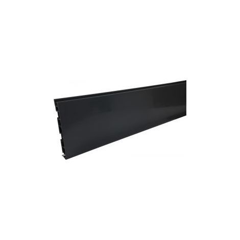 Planche rive alveolaire belriv haut 21cm long 4m anthra c-ab214a