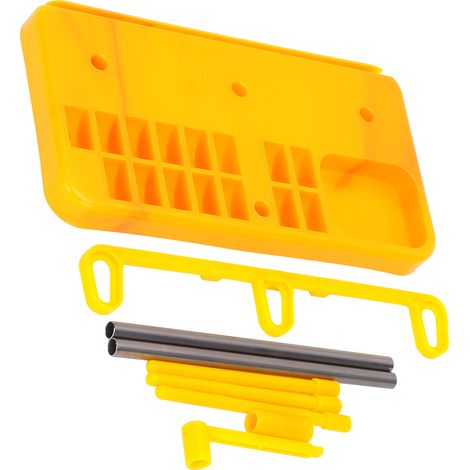 Support à bobines de fil pour machine à coudre, 3 porte-écheveaux en plastique pour travaux de couture et broderie à domicile (1/5)