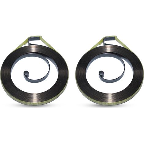 2 pièces/lot Ressort de lanceur de rappel pour PARTNER 350 351 370 371 390 MCCULLOCH MAC 335 338 435 440 Tronçonneuse à essence de remplacement (1/5)