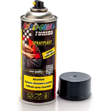 Spray in gomma lucida al carbonio Sprayplast Aerosol 400ml Motip (1/4)
