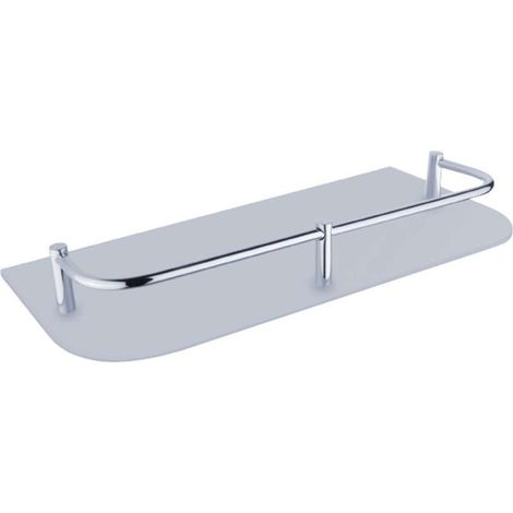Verre avec cadre, longueur 300 mm, verre dépoli/chrome 1091AX-30-26 (1/3)
