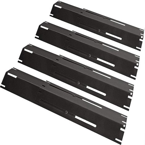 Plaques de Chaleur pour Grill 4 Pièces - Noir (1/4)