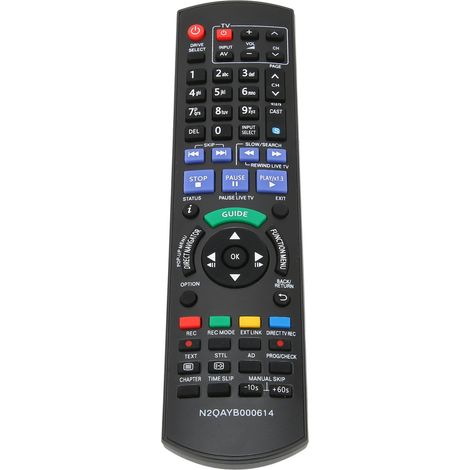 Télécommande de remplacement N2QAYB000614 pour téléviseurs DMR BWT700EB et DMR BWT800EB (1/5)