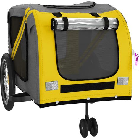 Rimorchio/carrello giallo per animali domestici 020044303